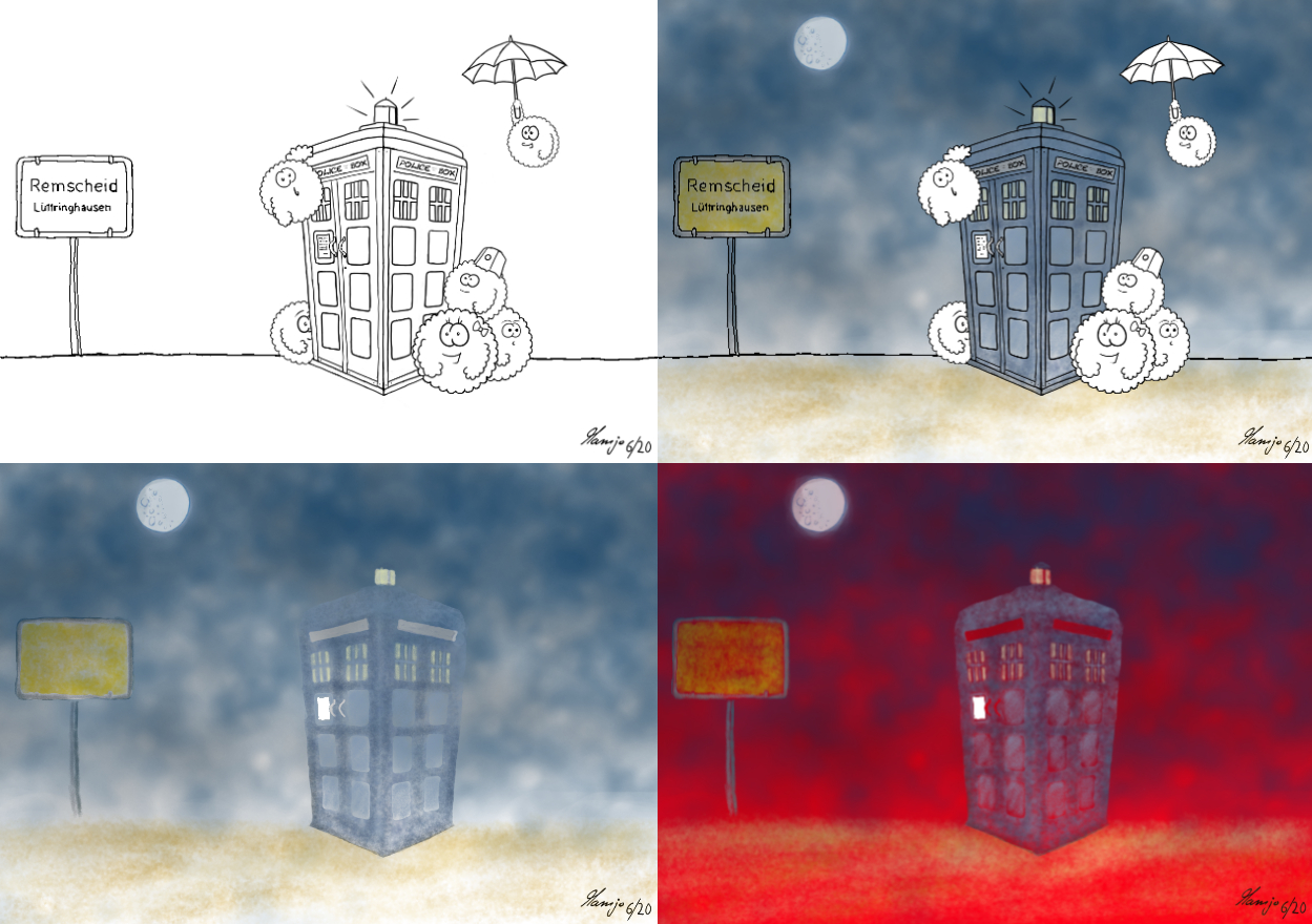 tardis doctor Who schnuhsel mamjo cartoon comic cartoonart skizze remscheid lüttringhausen